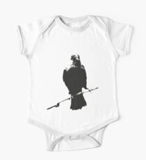 Black bird One Piece - Short Sleeve