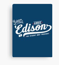 Vote Edison Canvas Print
