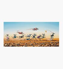 Leaving the Rat Race Photographic Print