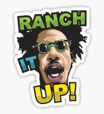 Eric Andre Ranch It UP! Sticker