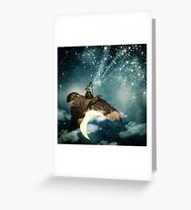 The Night Goddess Greeting Card