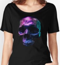 Iridescent Skull Women's Relaxed Fit T-Shirt