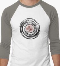 Old Vinyl Records Urban Grunge Men's Baseball ¾ T-Shirt