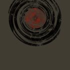 Old Vinyl Records Urban Grunge by Denis Marsili