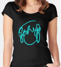 Scott Pilgrim VS the World - Have you seen a girl with hair like this...Ramona Flowers BLUE Women's Fitted Scoop T-Shirt