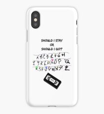Stranger Things Wall iPhone Case