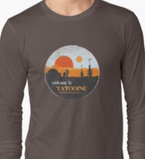 Willkommen auf Tatooine Langarmshirt