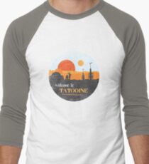 Willkommen auf Tatooine Baseballshirt für Männer