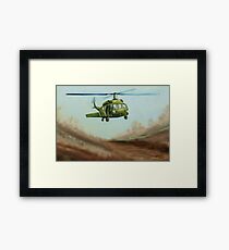 Helicopter Framed Print
