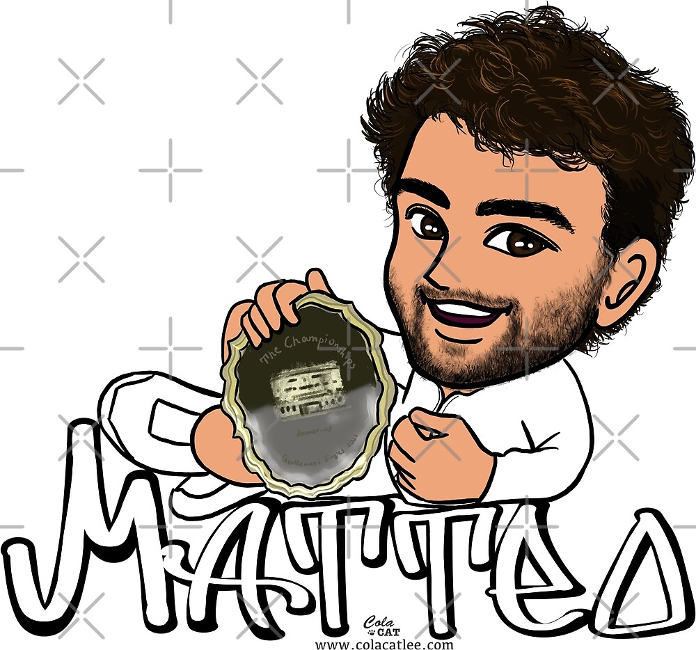 "Matteo Berrettini" by Colacatlee | Redbubble
