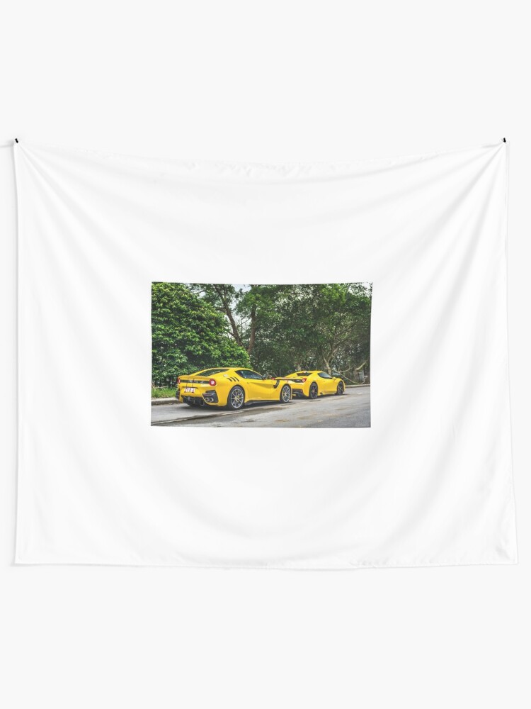 Ferrari F12 Tdf 458 Speciale Aperta Wall Tapestry