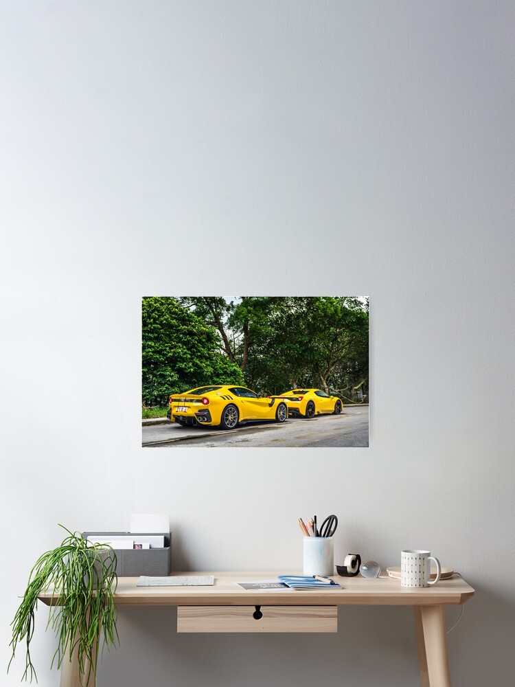 Ferrari F12 Tdf 458 Speciale Aperta Poster