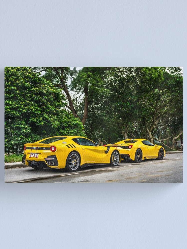 Ferrari F12 Tdf 458 Speciale Aperta Canvas Print