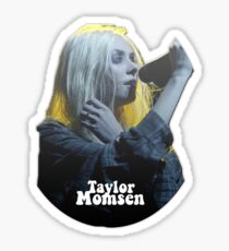 Taylor in flannel shirt Sticker