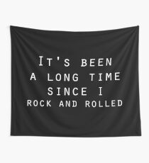 klassische Rock'n'Roll-Zeppelin-Texte Wandbehang