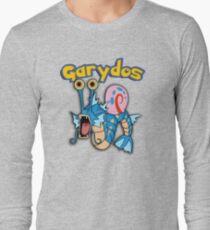 Gary the snail and Gyarados mashup = Garydos Long Sleeve T-Shirt
