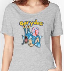 Gary the snail and Gyarados mashup = Garydos Women's Relaxed Fit T-Shirt