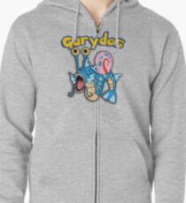 Gary the snail and Gyarados mashup = Garydos Zipped Hoodie