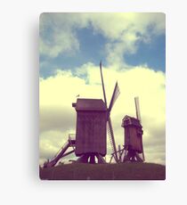 Wind mills of Villeneuve d'Ascq Canvas Print