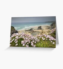 Cornwall - Bedruthan Steps Greeting Card