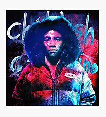Half Childish Half Serious Photographic Print