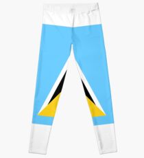 St. Lucia Flagge Leggings