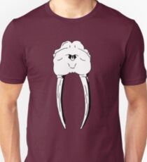 Walrus Skull - Pen Drawing Unisex T-Shirt