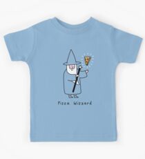 Camiseta para niños Pizza Wizzard