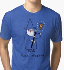 Pizza Wizzard Tri-blend T-Shirt