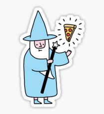 Pizza Wizzard Sticker
