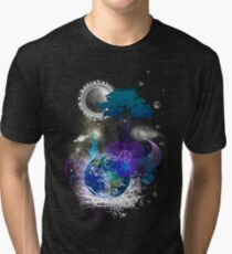 Cosmic geometric peace Tri-blend T-Shirt
