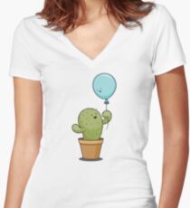Love knows no bounds Women's Fitted V-Neck T-Shirt