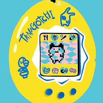 Tamagotchi Original - Amarillo/Azul