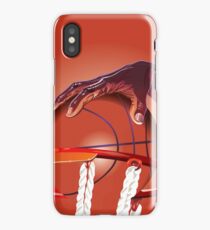 Basketball Slam Dunk Point Print iPhone Case