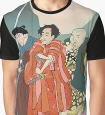 Three Samurai Graphic T-Shirt