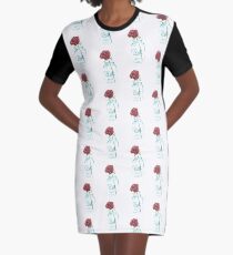 Einmachglas Rose T-Shirt Kleid