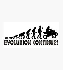 ATV Quad Bike Evolution Continues Photographic Print