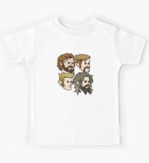 MASTODON cartoon quartet Kids Tee