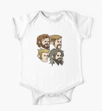 MASTODON cartoon quartet One Piece - Short Sleeve