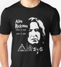 Alan Rickman Always Unisex T-Shirt
