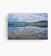 Mirror, Lake McDonald, Montana Canvas Print