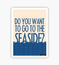seaside Sticker