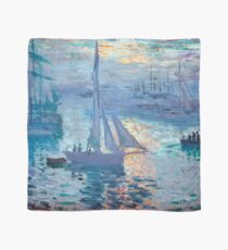 Sunrise - Marine - Claude Monet - 1873 Scarf