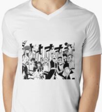 Siegesruf! T-Shirt mit V-Ausschnitt