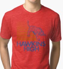 Hawkins High (Stranger Things) Tri-blend T-Shirt