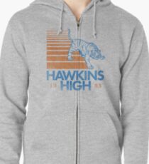 Hawkins High (Stranger Things) Zipped Hoodie