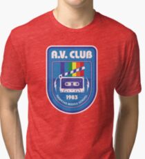 Hawkins AV Club (Stranger Things) Tri-blend T-Shirt