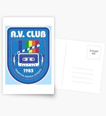 Postales Hawkins AV Club (Cosas extrañas)