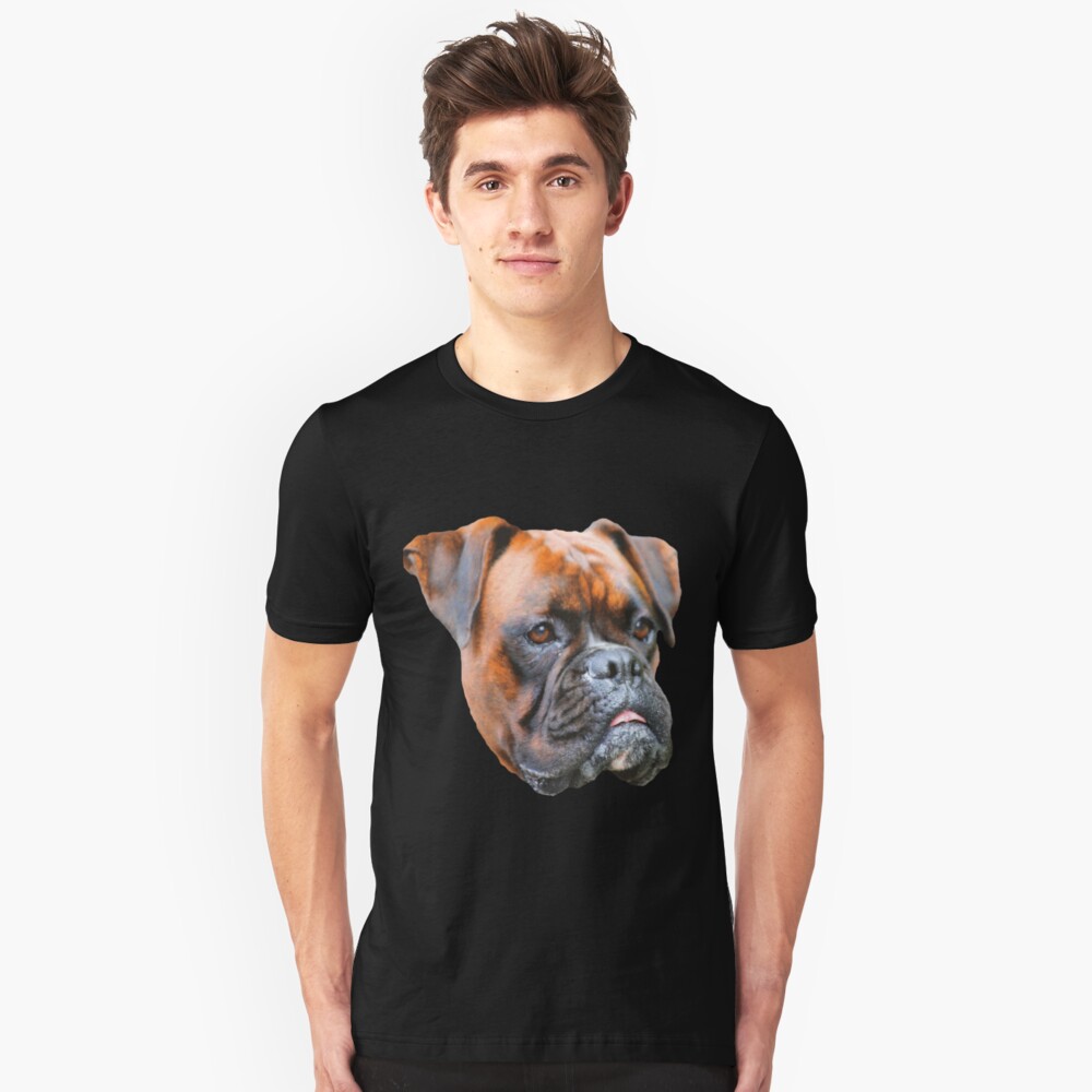 Germany boxer dog Slim Fit T-Shirt