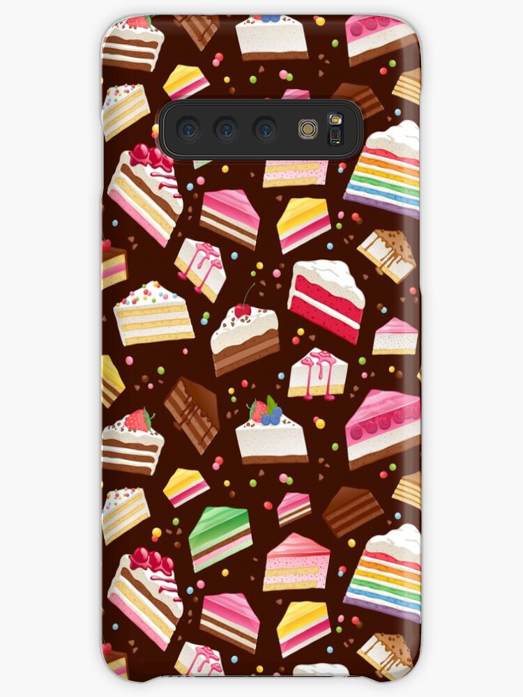 \u0027Colorful sweet cakes slices pattern.\u0027 Case/Skin for Samsung Galaxy by Reamolko